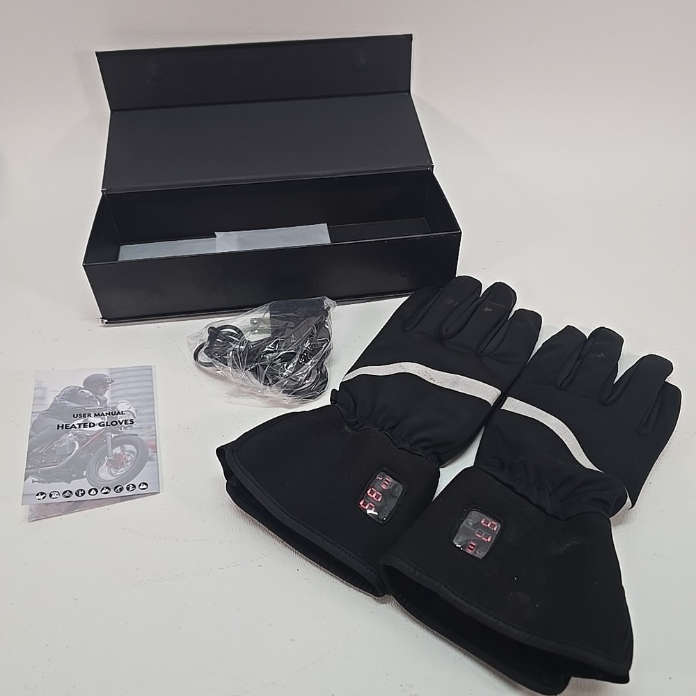 Riomza WNGH5 Heated Gloves Unisex Rechargeable 7.4v Batteries Motorcycle Gloves